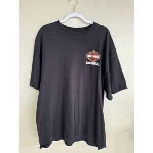 Harley Davidson Black Wolf T-shirt Bristol, Virginia Short Sleeve Motorcycle XXL